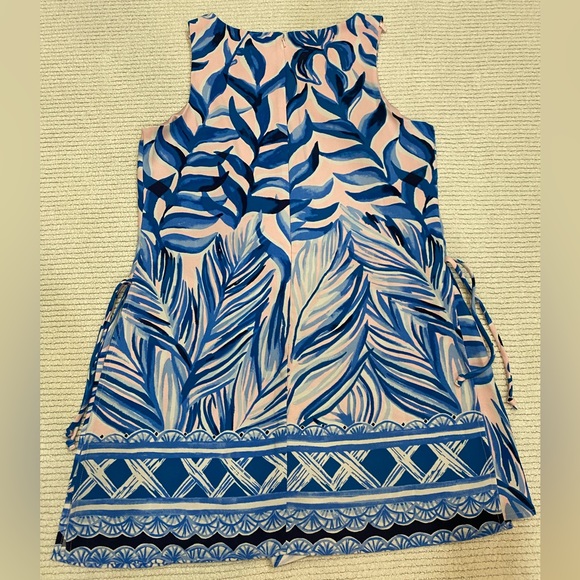 Lilly Pulitzer Donna Romper Pink Tropics Heat Wave Size 8 EUC - Picture 3 of 16